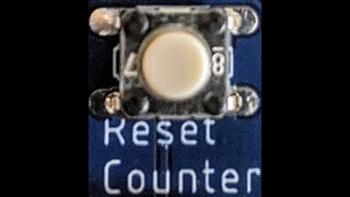 reset coin drop counter button for washer, dryer and showers
