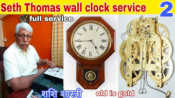 Seth Thomas vintage clock service | Seth Thomas clock repair 🤠 part 2