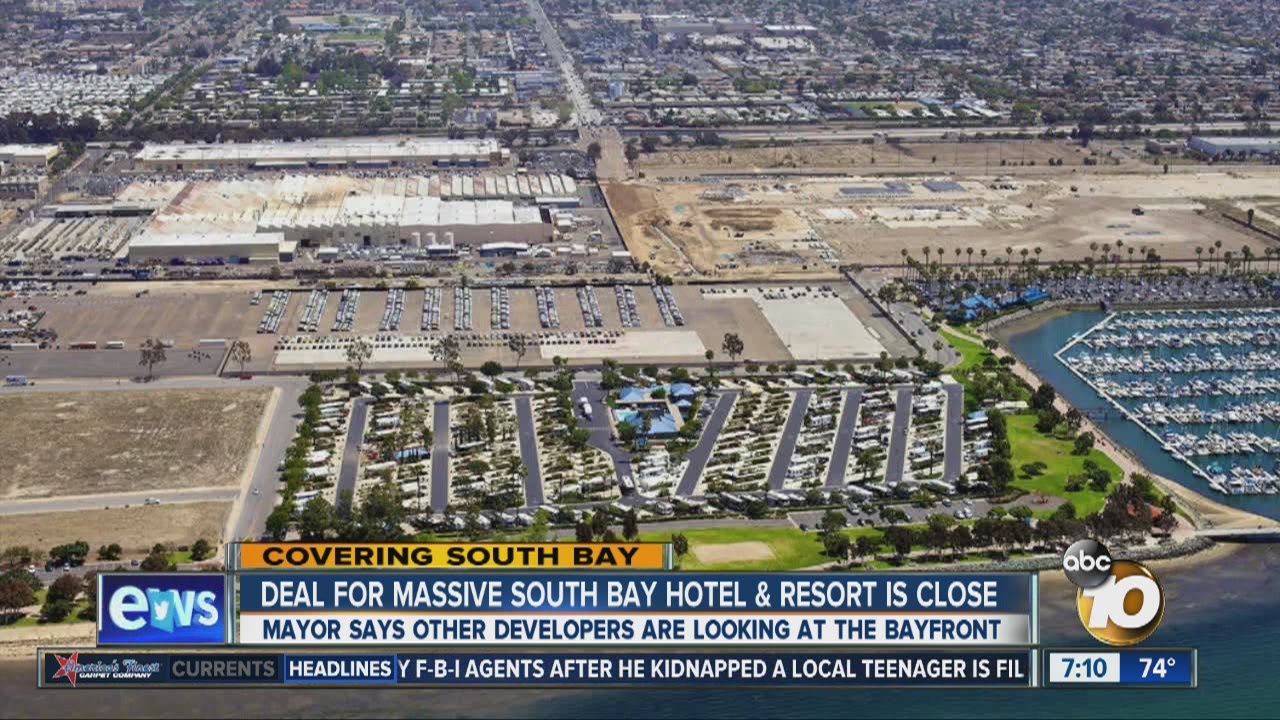 Chula Vista may close deal for signature hotel  resort