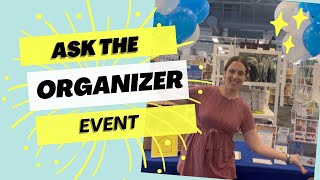 PRO ORGANIZER EVENT: BEHIND THE SCENES