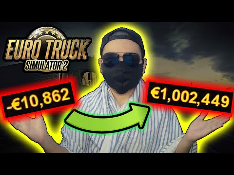 How To Become A Millionaire In Ets2 QUICKLY Without Cheating!! (Euro Truck Simulator 2) - TUTORIAL