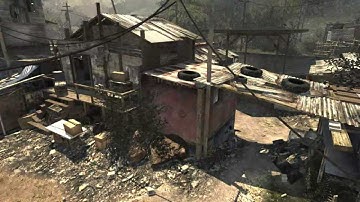 My first random throwing knife in MW3