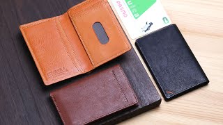 【革職人 LEATHER FACTORY】革職人 Dualline（デュアルライン）レシートが入るパスケース