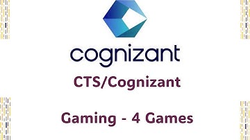 CTS/Cognizant Gaming in Detail - 4 Games