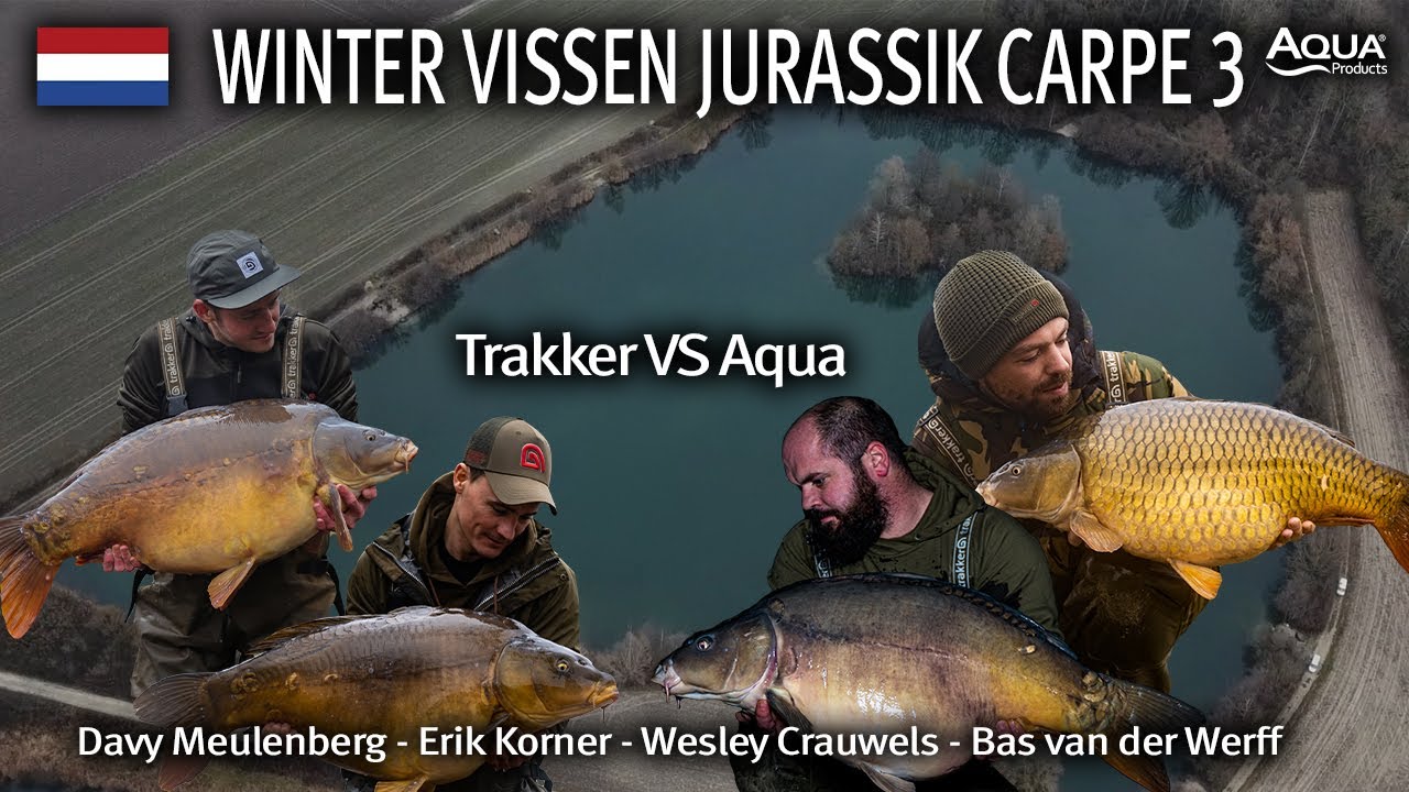 Karpervissen | Wintervissen op Jurrassik Carpe 3 - Trakker vs Aqua | Aqua Team Benelux