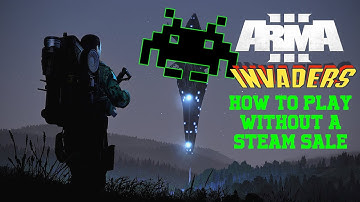 ARMA 3 - How To Play "Invaders" Menu Minigame Without a Sale Event (achievement minigame)