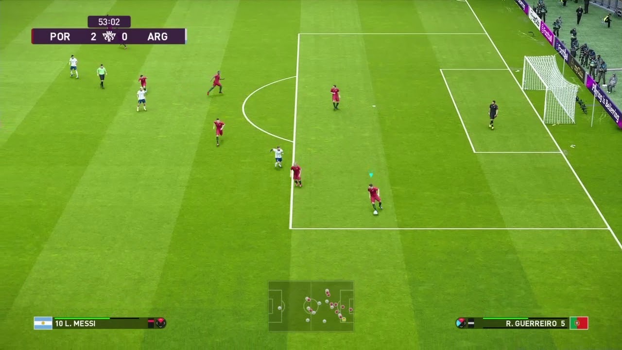 PES2020 Portugal VS Argentina - YouTube