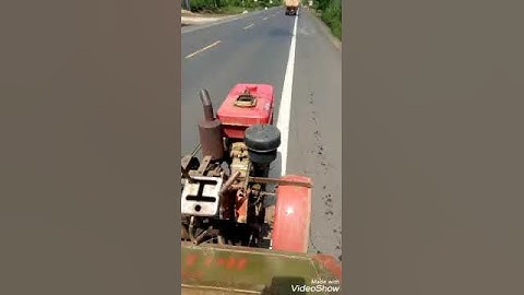 xe công nông và máy cày 2 cầu chở lúa về tractors in Vietnam
