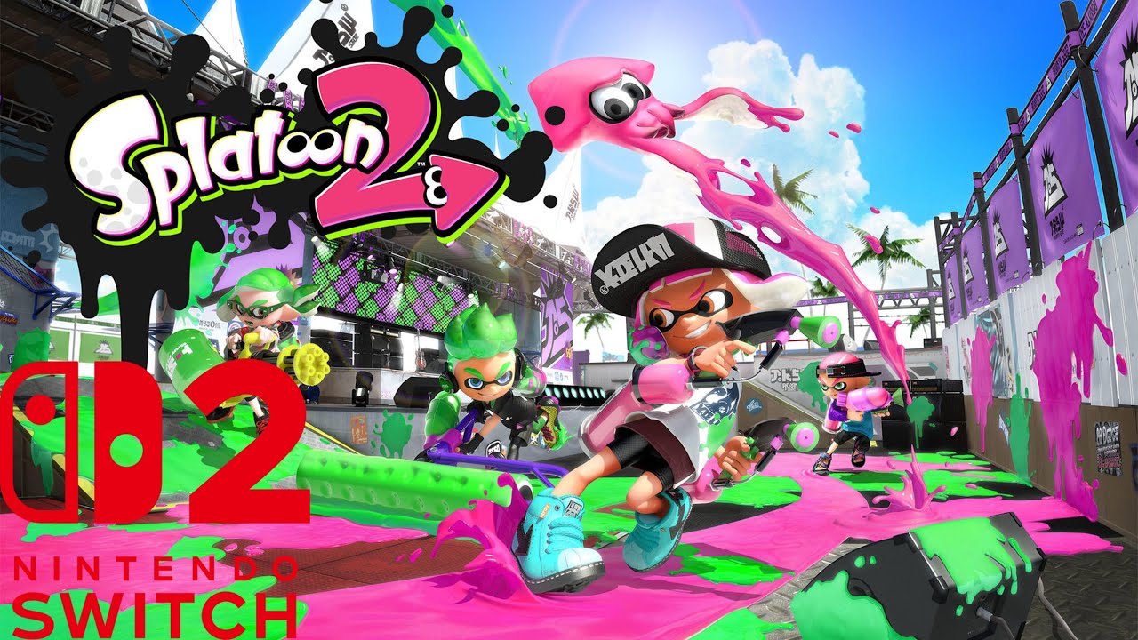 Playing Splatoon 2 on my Switch 2!