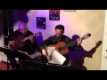 Odeum Guitar Duo performs Albeñiz&#39;s &quot;Rumores de la Caleta&quot;