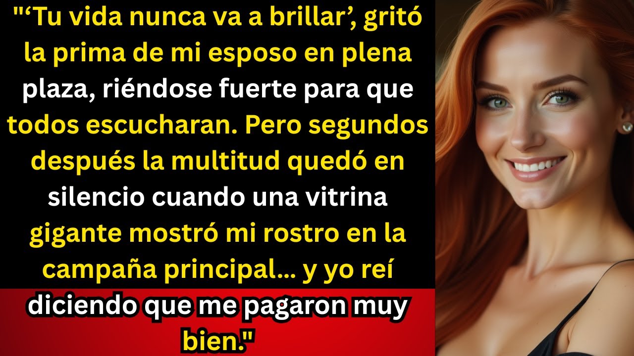 ‘Tu vida nunca va a brillar’, dijo la prima de mi esposo en el centro comercial — hasta que la vitri