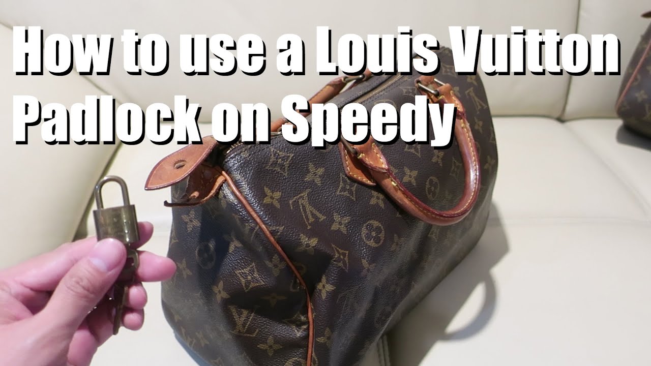 Louis Vuitton Padlock & Key Bag