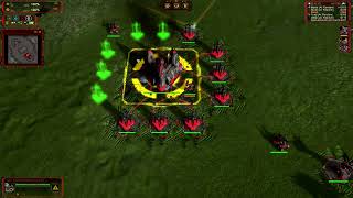 Supreme Commander: Forged Alliance on Open Palms map Cybran win 6FFA vs hard random AI