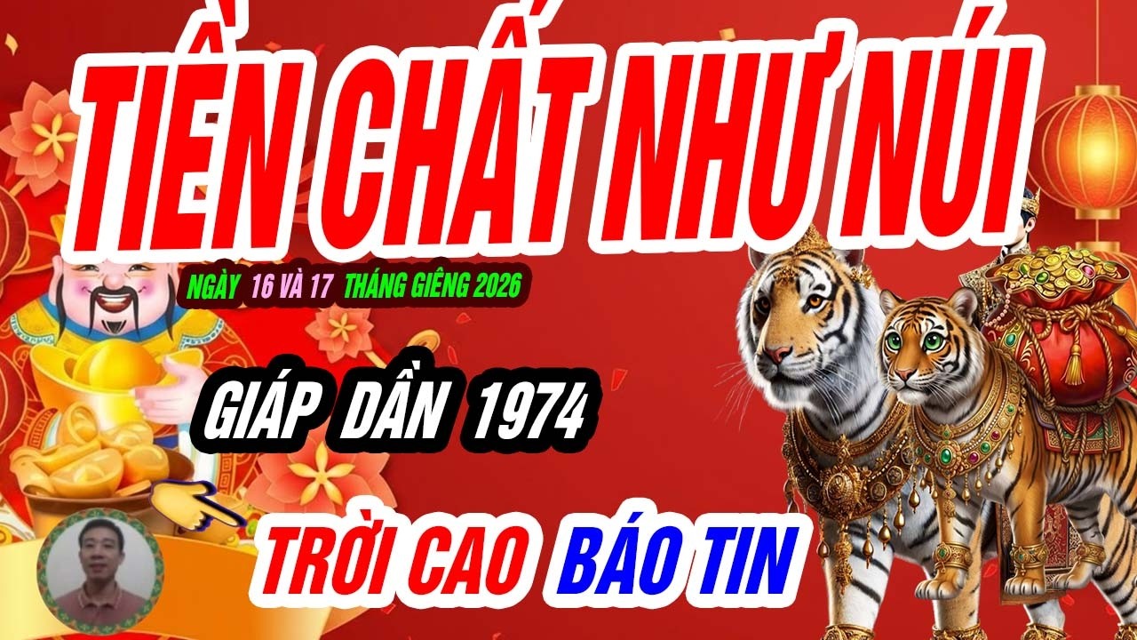 🐯 Hổ Khí Dậy Sóng! GIÁP DẦN 1974 đúng 48 giờ tới cơ hội lớn xuất hiện