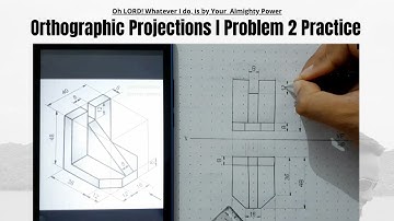 Orthographic Projections | orthographic projection in engineering drawing