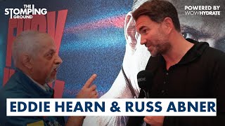 *HEATED* Eddie Hearn & Oleksandr Usyk Cut-Man ARGUE Over Tyson Fury Bout Scoring