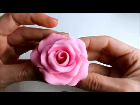 Video: Cómo Hacer Una Rosa Con Masa