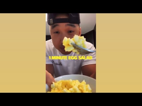 1 Minute Egg Salad 