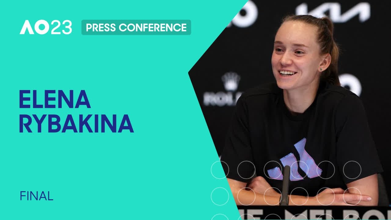Elena Rybakina Press Conference | Australian Open 2023 Final - Win Big
