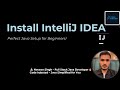 IntelliJ IDEA Installation for Java Development | Complete Beginner Setup Guide | Code Injected