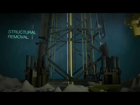 James Fisher Offshore decommissioning animation