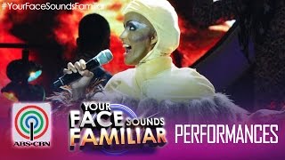 Your Face Sounds Familiar: Melai Cantiveros as Grace Jones - 