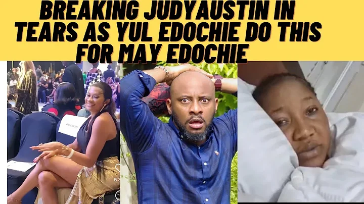 Breaking e done burst judy austin in tears as yul edochie do this for queen May edochie