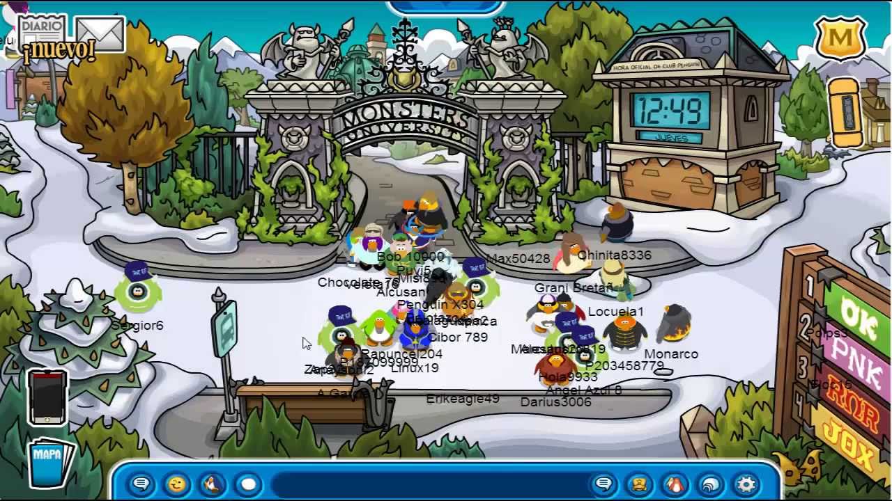 Resultado de imagen para monster university 2013 club penguin