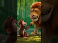 "Monkey Or Lione"#viralvideo #duet #aivideo #aianimation #short