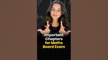 ICSE Class 10 Important Chapters for Maths board exam #icseboardexam #class10 #maths #icse