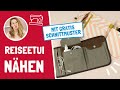Reiseetui/Kabel-Reisetasche nähen | mit gratis Schnittmuster