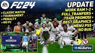 FIFA 16 MOD EA SPORTS FC 24 ANDROID OFFLINE NEW MODE TOURNAMENT & CLASSIC MATCH BEST GRAPHICS