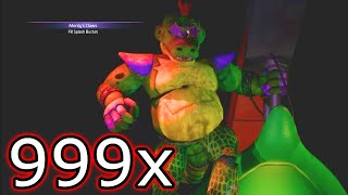 FAT Monty loses his fat belly trying to get Gregory 999x speed / animation meme FNAF SECURITY BREACH