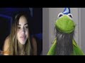 Kermit performs magic on Omegle