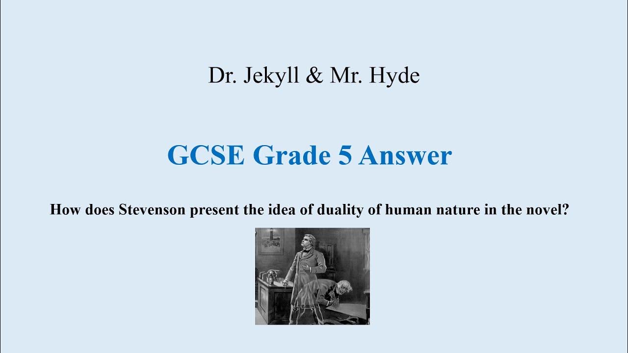 jekyll and hyde grade 5 essay