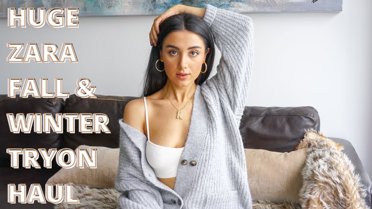 HUGE ZARA FALL & WINTER TRY ON HAUL 2020