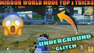 New Mirror World Top 3 Tips and Tricks | BGMI 1.7 Update Glitch and Tricks | Mirror Worls Glitch