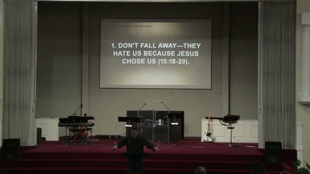 Don't Fall Away | John 15 18 16 4