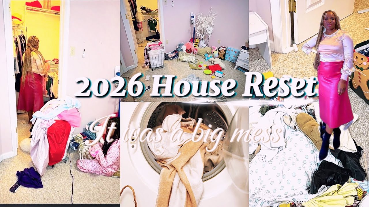 Episode1: 2026 New year house declutter with me: my daughter bedroom 