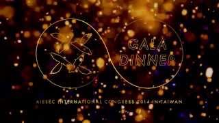 IC2014 Taiwan - Gala dinner opening video