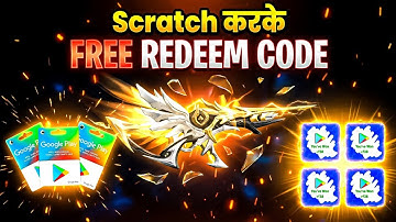 NEW APP से SCRATCH करके FREE REDEEM CODE 🤩 | FREE REDEEM CODE APP | FREE GOOGLE PLAY REDEEM CODE