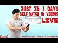 How to Get 4000 Watch Hours On YouTube Free | +3,800 Watch Hour Through Self Watch Just In 3 Days