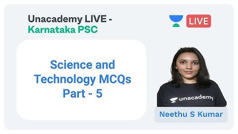 Science and Technology MCQs - 5 | KPSC / FDA / PSI / SDA / KAS | Neethu S Kumar