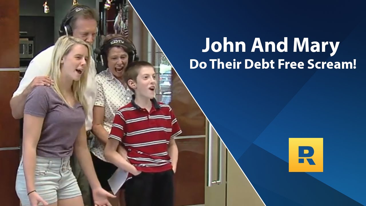 John And Mary Do Their Debt Free Scream! John And Mary Do Their Debt Free Scream!