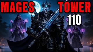 S13 Skeleton MAGE Necro Tower 110 Clear | Diablo 4 Season 13 Necromancer S-Tier Build SKULM