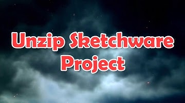 How to Import/Unzip a sketchware project when it is zipped