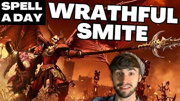 WRATHFUL SMITE | The Fear Smite - Spell A Day D&D 5E +3