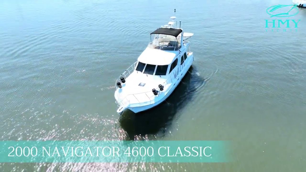 2000 Navigator 4600 Classic - For Sale with HMY Yachts