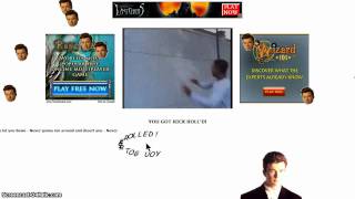 Rick Roll Website