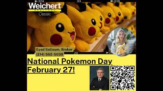 National Pokemon Day February 27